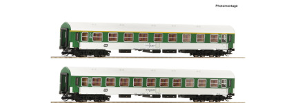 Roco 6280010 - TT - 2-tlg. Set Reisezugwagen, CD, Ep. V - Set 1